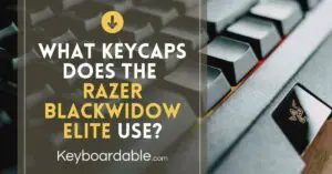 What Keycaps Does the Razer BlackWidow Elite Use